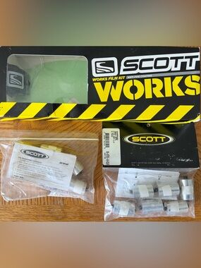 Scott Works 205166-223 Goggle Film Works Roll-Offs Kit AND 12 film refills